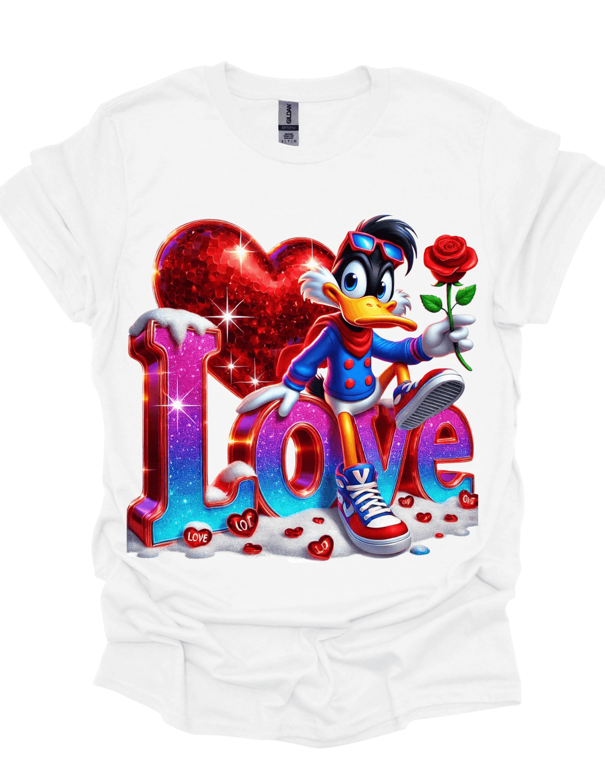 Daffy Duck Valentine’s Day shirt