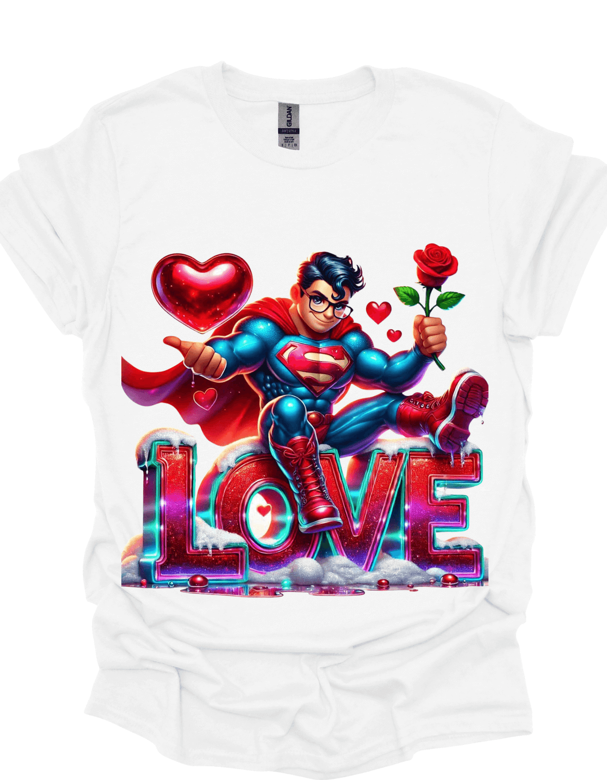 Superman Valentine’s Day T-shirt