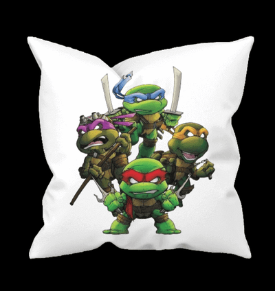 Teenage Mutant Ninja Turtles Decorative Pillowcase - Ink Wave Creations