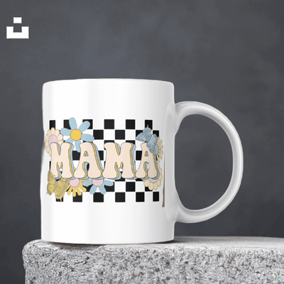 Mama Custom Mug. (Ceramic, Glass or Frosted Glass) - Ink Wave Creations