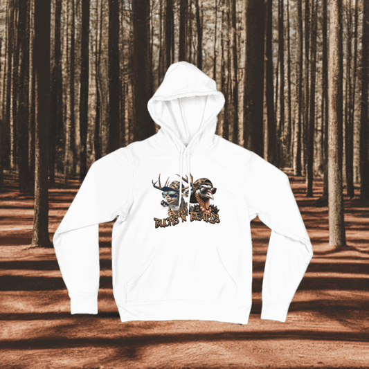 Custom Buck N Beards Hunting Hoodie | Premium Hunting Apparel - Ink Wave Creations
