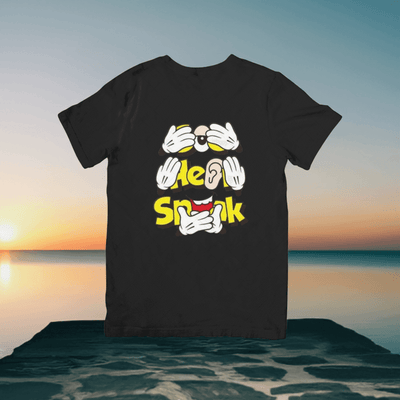 See No Evil, Hear No Evil, Speak No Evil T- shirt - Ink Wave Creations