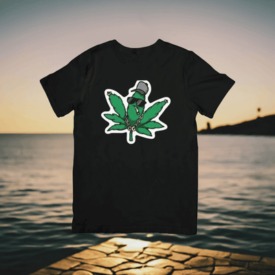 O.G Weed Leaf (420) Graphic T- shirt - Ink Wave Creations
