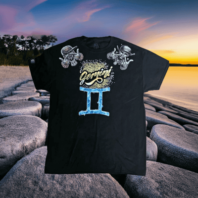 Gemini (Twins) Graphic T- shirt - Ink Wave Creations