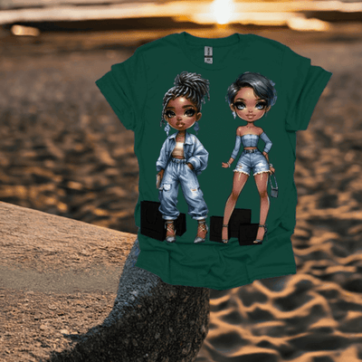 How Best Friends Roll T-Shirt - Ink Wave Creations