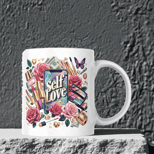 Self-Love Ceramic Mug - Ink Wave Creations