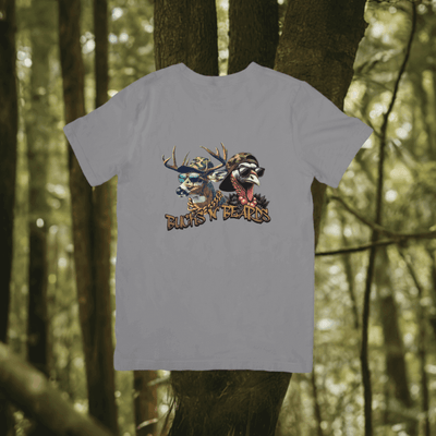 Bucks N Beards Graphic T-Shirt - Ink Wave Creations