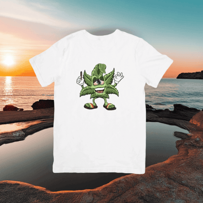 Indica Weed Man(420) T- shirt - Ink Wave Creations