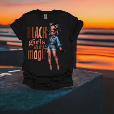 Black Girl Magic Shirt - Empowering & Stylish T-Shirt for Women - Ink Wave Creations