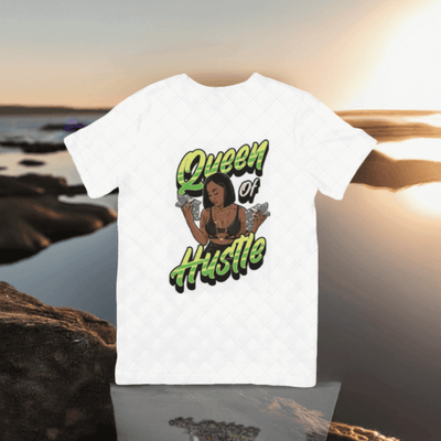 Queen Of Hustle T- shirt - Ink Wave Creations