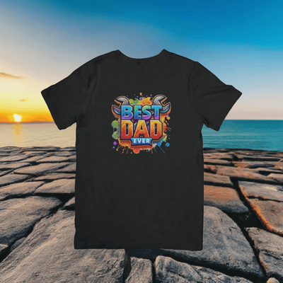 Best Dad Ever T-Shirt – Perfect Gift for Father's Day or Any Occasion - Ink Wave Creations