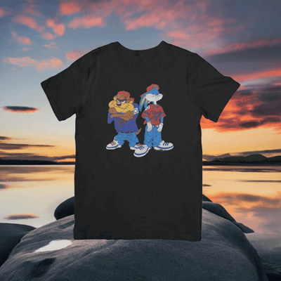 Classic 80s Bugs and Taz T-Shirt - Retro - Ink Wave Creations
