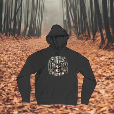 Buck Around and Find Out Hunting Hoodie - Custom Gear for Hunters - Ink Wave Creations