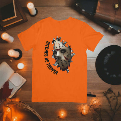 Friday 13th Bitches Be Trippin Halloween T-shirt - Ink Wave Creations