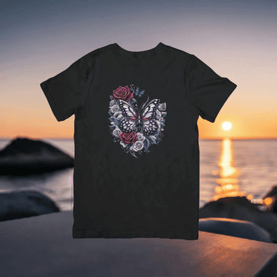 Butterfly Graphic T- shirt - Ink Wave Creations