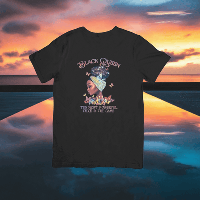Black Queen - The Most Powerful Piece in the Game T-Shirt - Ink Wave Creations