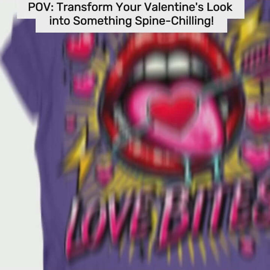 Video Love Bites Valentine's T-Shirt