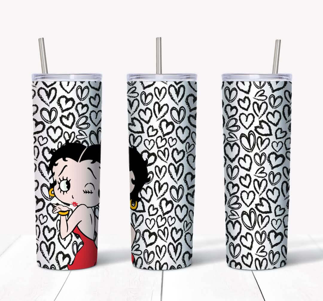 Sassy Betty Boop Custom Tumbler