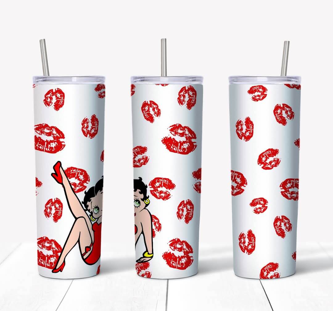 Sassy Betty Boop Custom Tumbler