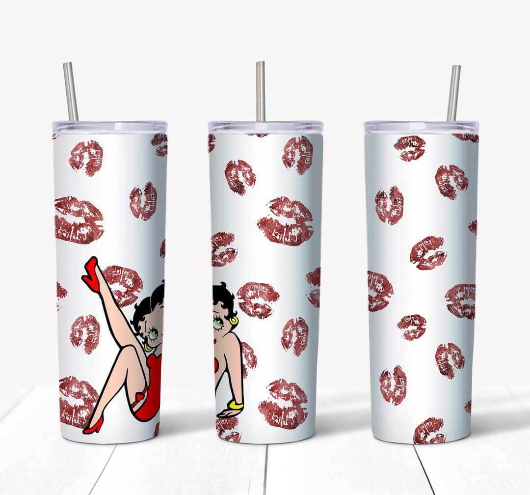 Sassy Betty Boop Custom Tumbler