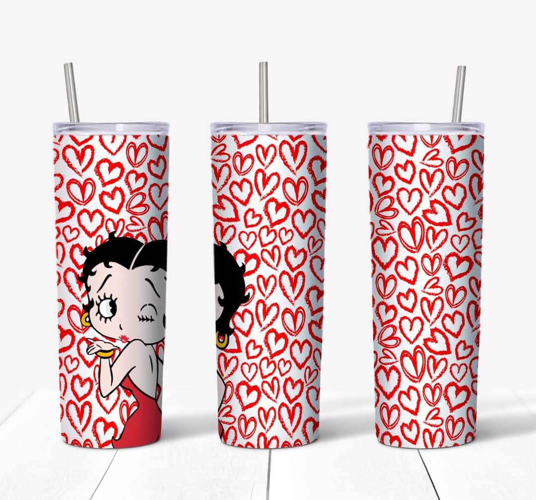 Sassy Betty Boop Custom Tumbler