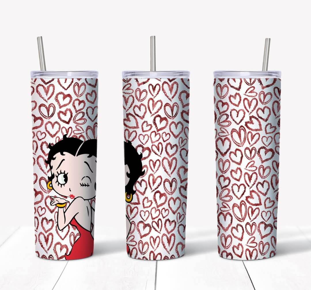 Sassy Betty Boop Custom Tumbler