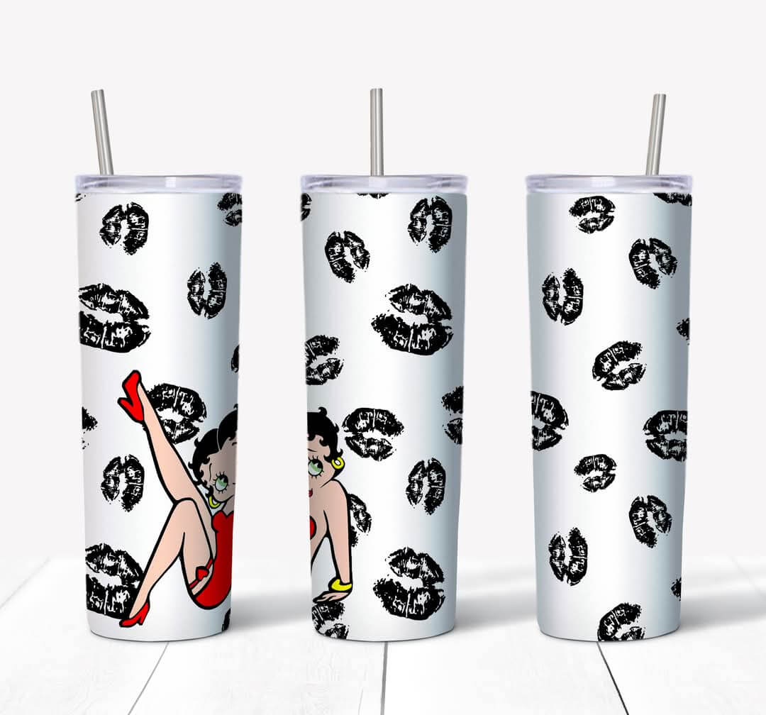 Sassy Betty Boop Custom Tumbler