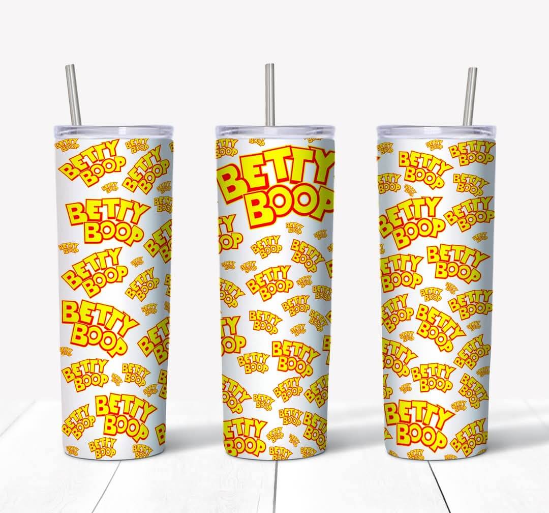 Sassy Betty Boop Custom Tumbler