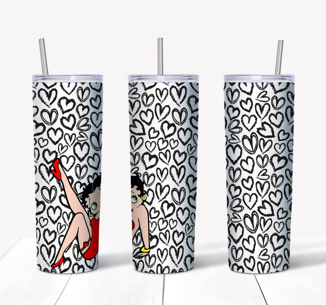 Sassy Betty Boop Custom Tumbler