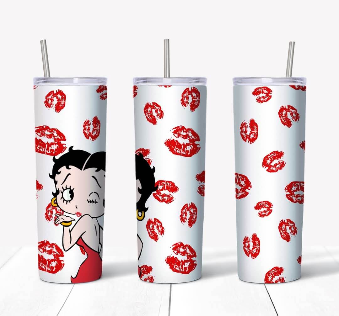 Sassy Betty Boop Custom Tumbler