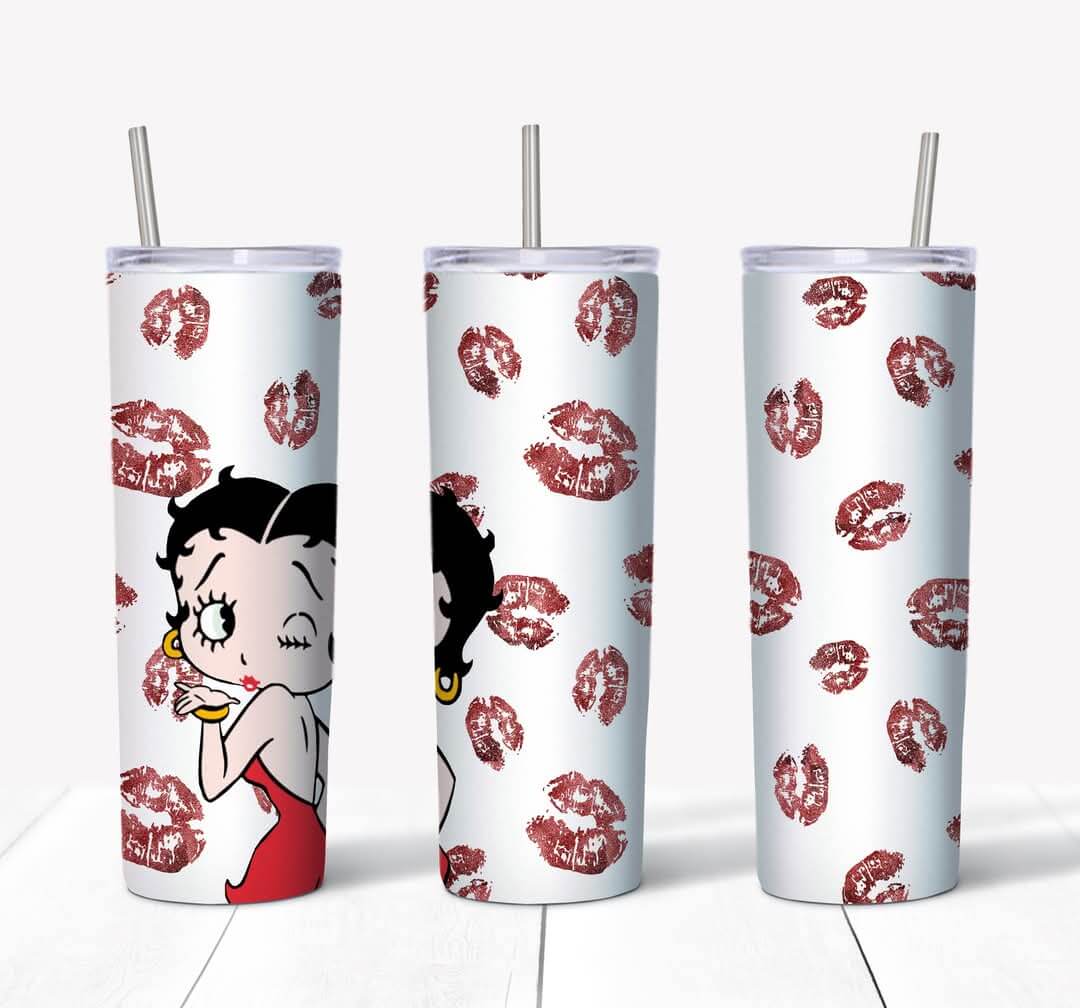 Sassy Betty Boop Custom Tumbler