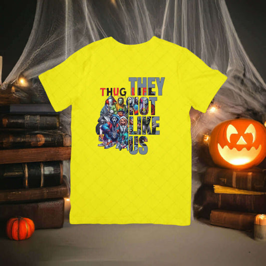 Thug "They Not Like Us Halloween T- shirt - Ink Wave Creations